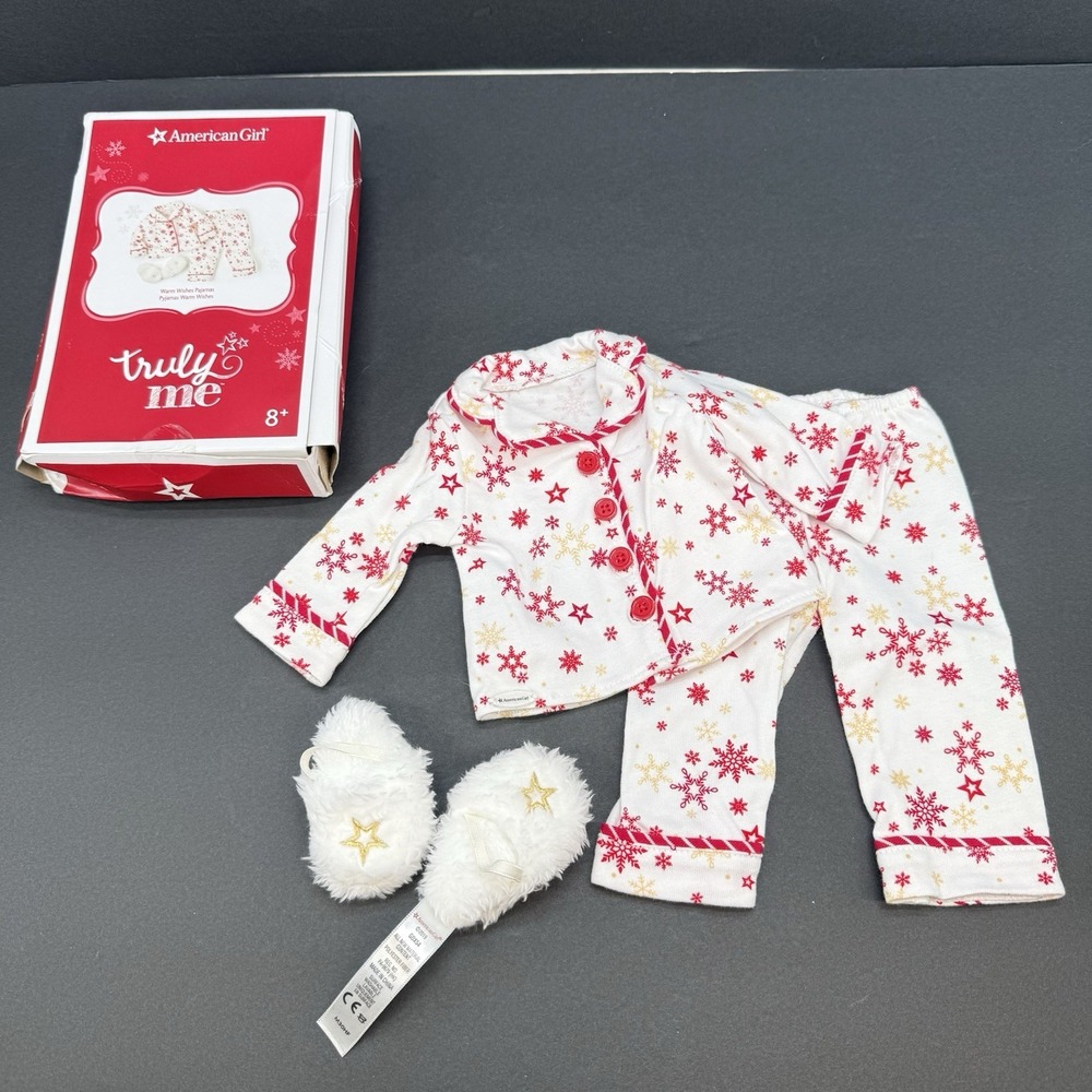 American Girl Warm Wishes Pajamas Truly Me Snowflake